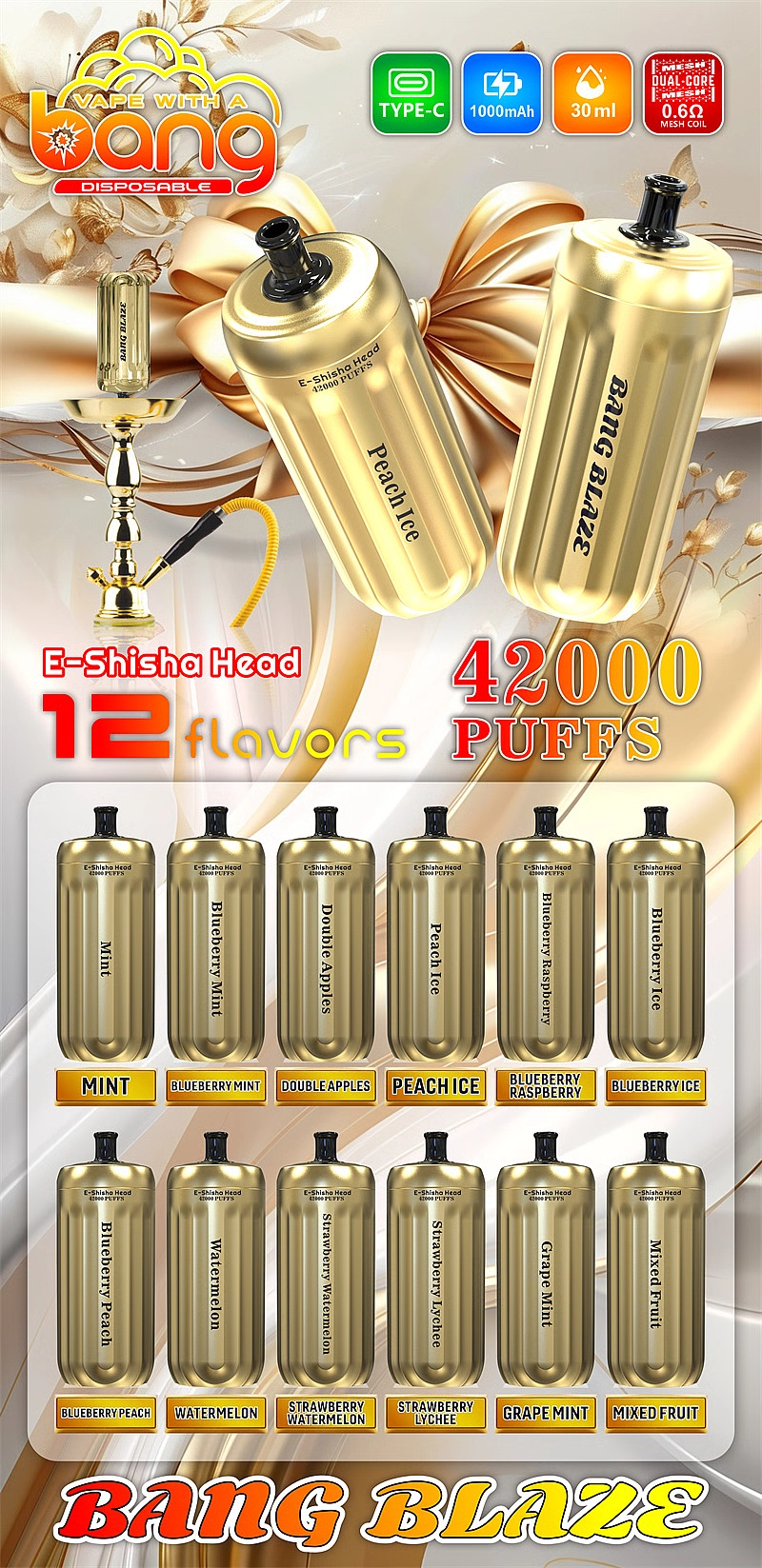 Bang Blaze 42000 Flavor Collection