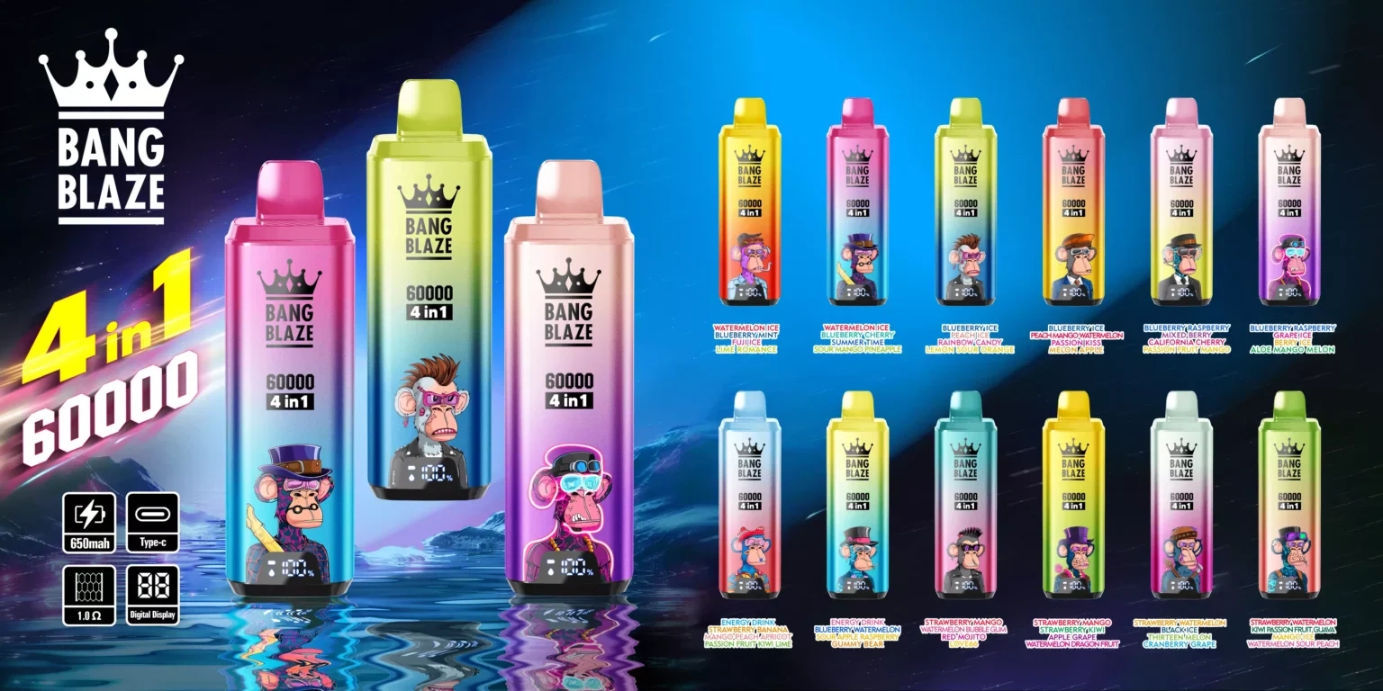 Bang Blaze 60000 4 in 1 Flavor Collection