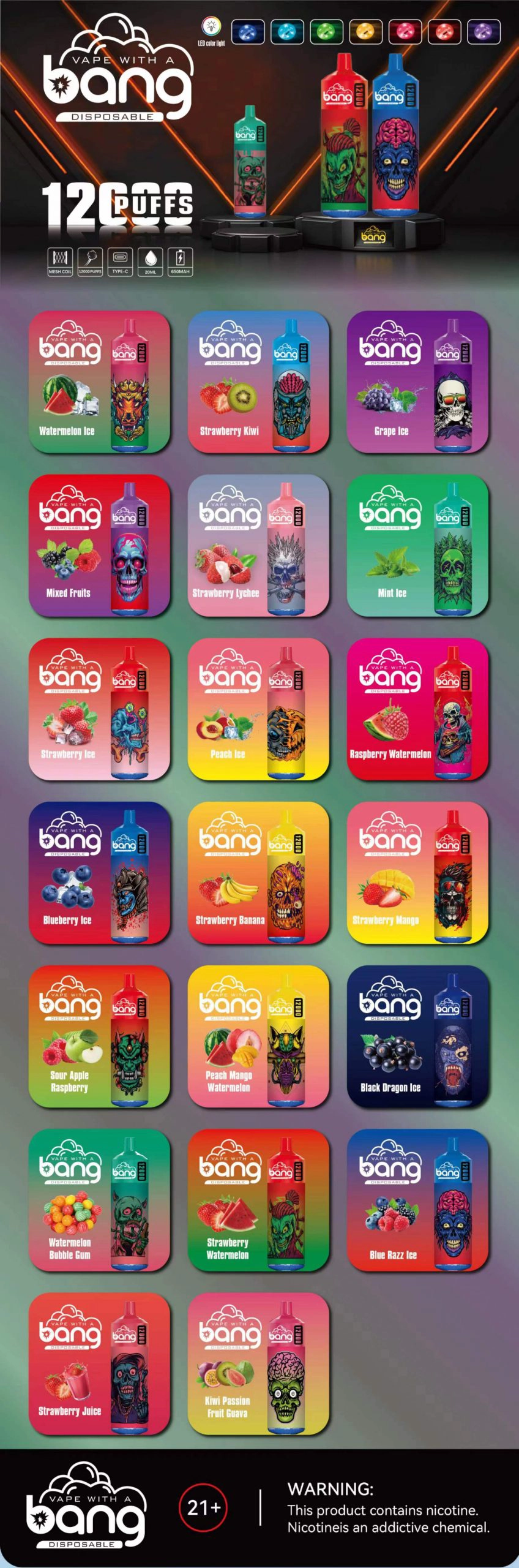 Bang Box 12000 Flavor Collection