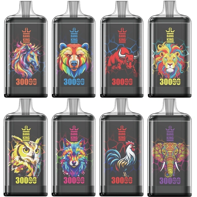 【10本セット】Bang King Crystal 30,000 Puffs - 電子タバコ人気ランキング上位の使い捨て電子タバコ | 大容量 - 画像 (2)