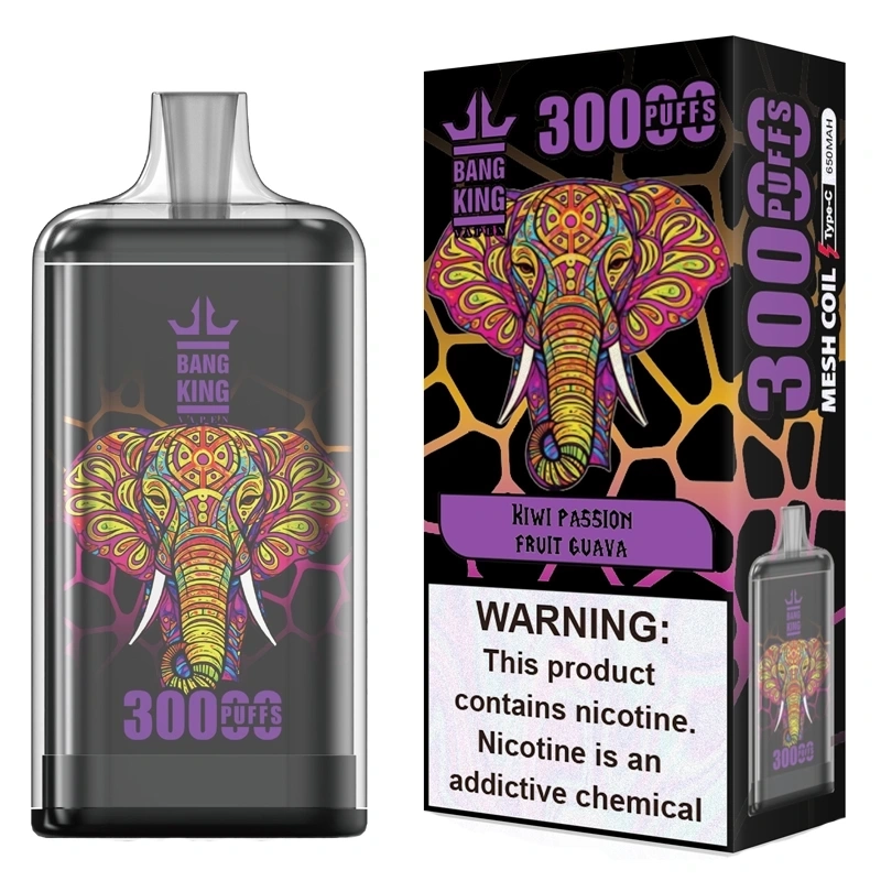 【10本セット】Bang King Crystal 30,000 Puffs - 電子タバコ人気ランキング上位の使い捨て電子タバコ | 大容量 - 画像 (7)