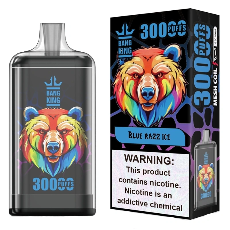 【10本セット】Bang King Crystal 30,000 Puffs - 電子タバコ人気ランキング上位の使い捨て電子タバコ | 大容量 - 画像 (6)