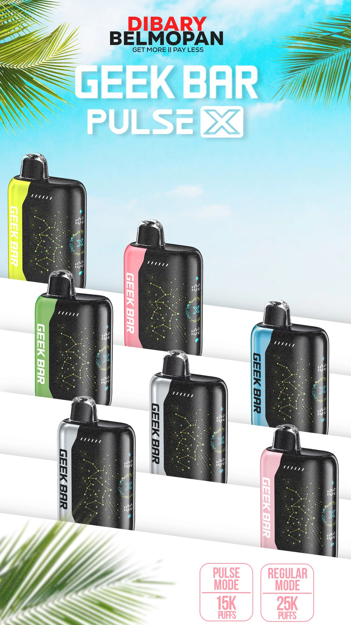 GEEK BAR Pulse 25000 Flavor Collection