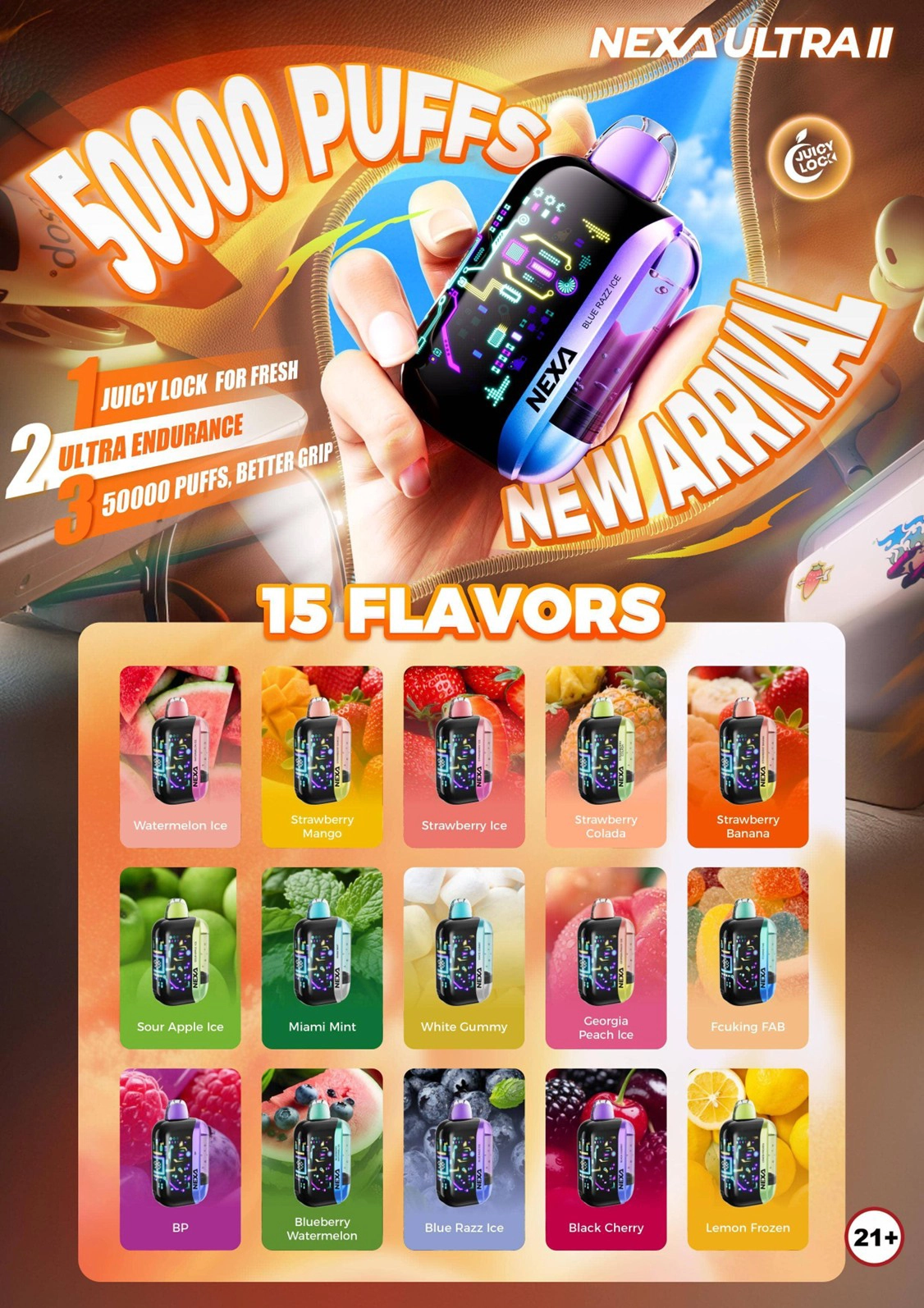 NEXA ULTRA 50K Flavor Collection