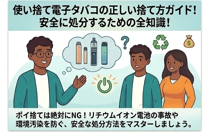 なぜ「そのままポイ捨て」は絶対にNGなの