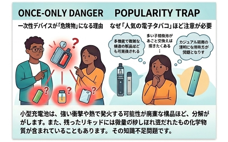 なぜ「人気の電子タバコ」ほど注意が必要