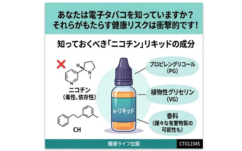 知っておくべき「ニコチン」とリキッドの成分
