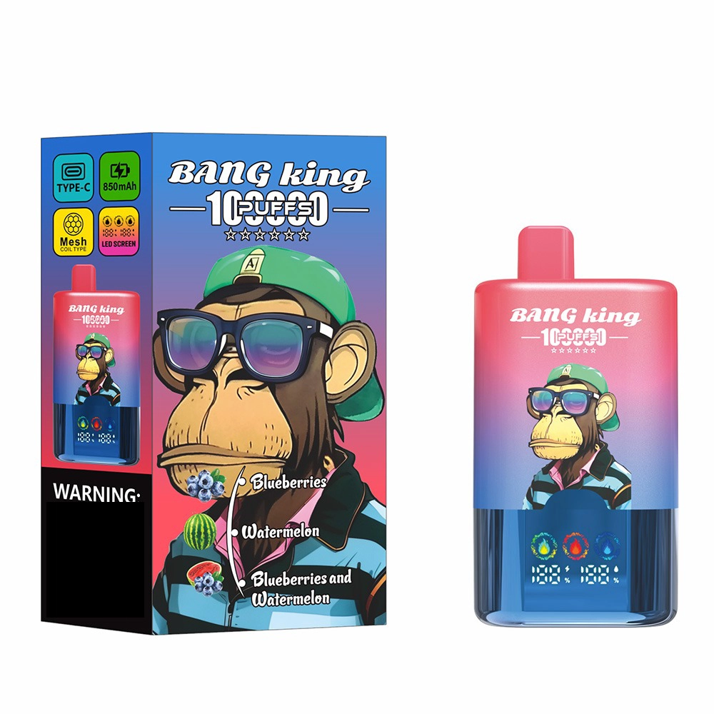 【10本セット】Bang King 100,000パフ 3in1 トリプルフレーバー 電子タバコ - 画像 (5)