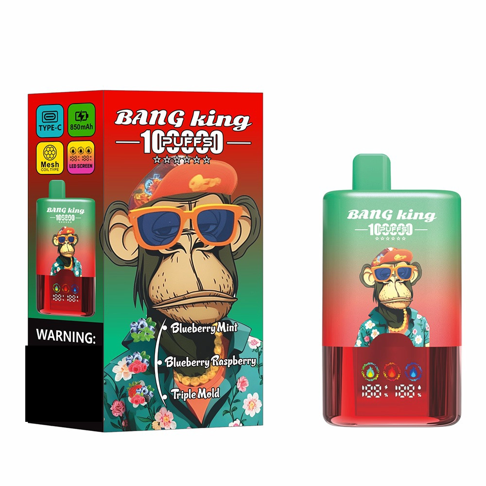 【10本セット】Bang King 100,000パフ 3in1 トリプルフレーバー 電子タバコ - 画像 (13)