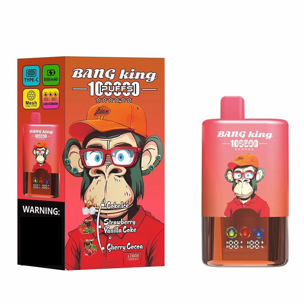 【10本セット】Bang King 100,000パフ 3in1 トリプルフレーバー 電子タバコ - 画像 (10)