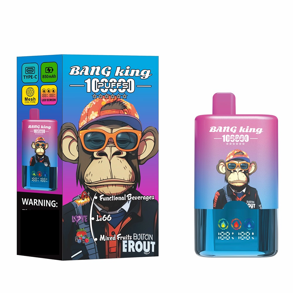 【10本セット】Bang King 100,000パフ 3in1 トリプルフレーバー 電子タバコ - 画像 (7)