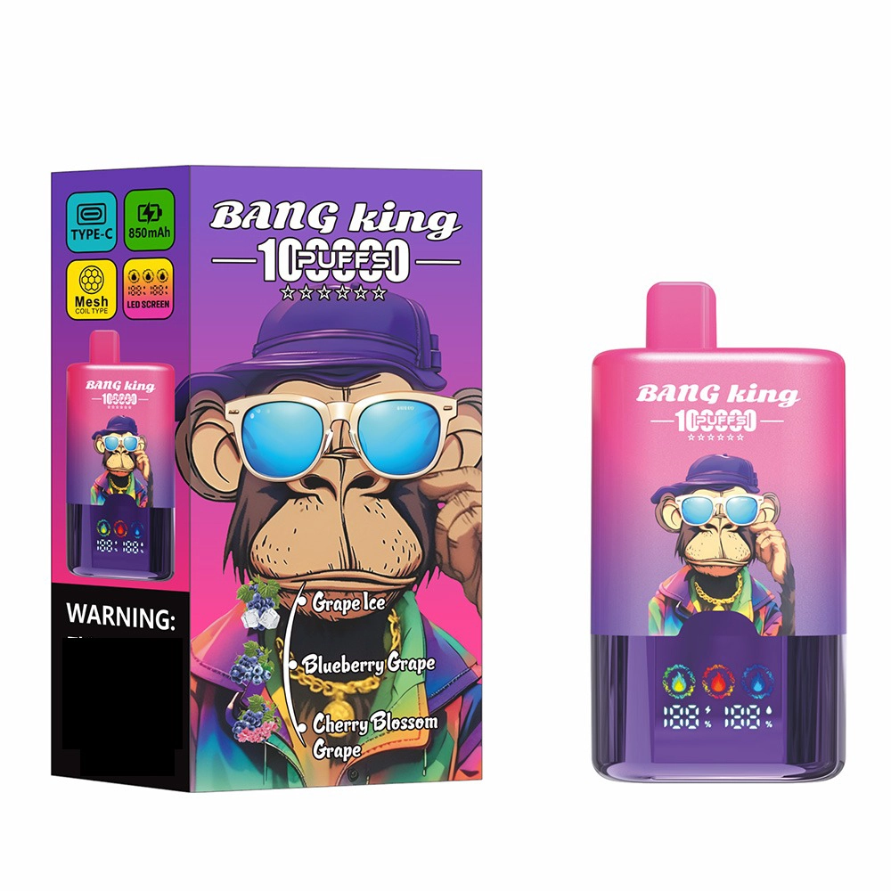 【10本セット】Bang King 100,000パフ 3in1 トリプルフレーバー 電子タバコ - 画像 (8)