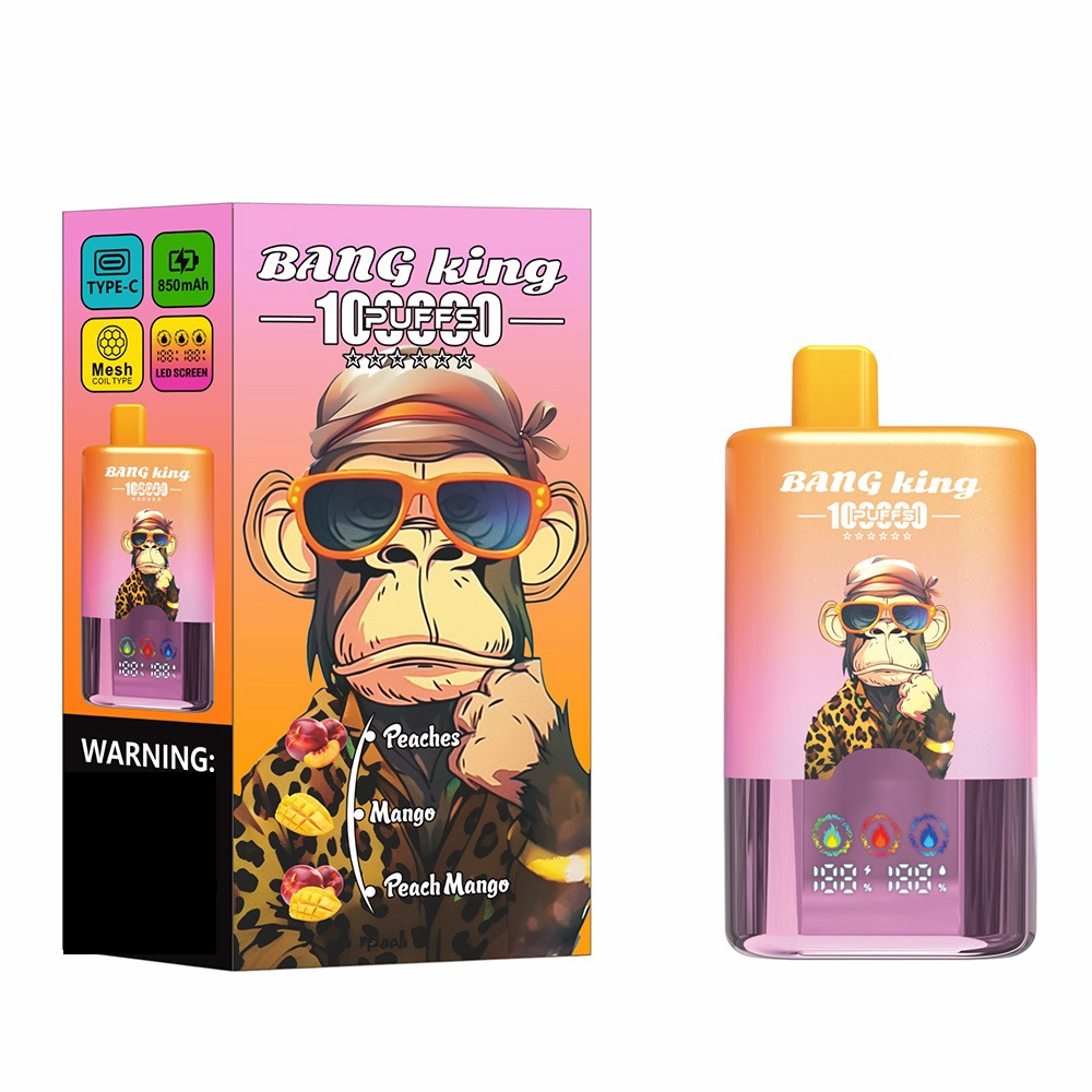 【10本セット】Bang King 100,000パフ 3in1 トリプルフレーバー 電子タバコ - 画像 (4)
