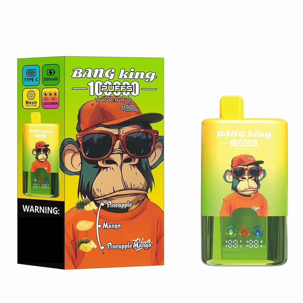 【10本セット】Bang King 100,000パフ 3in1 トリプルフレーバー 電子タバコ - 画像 (3)