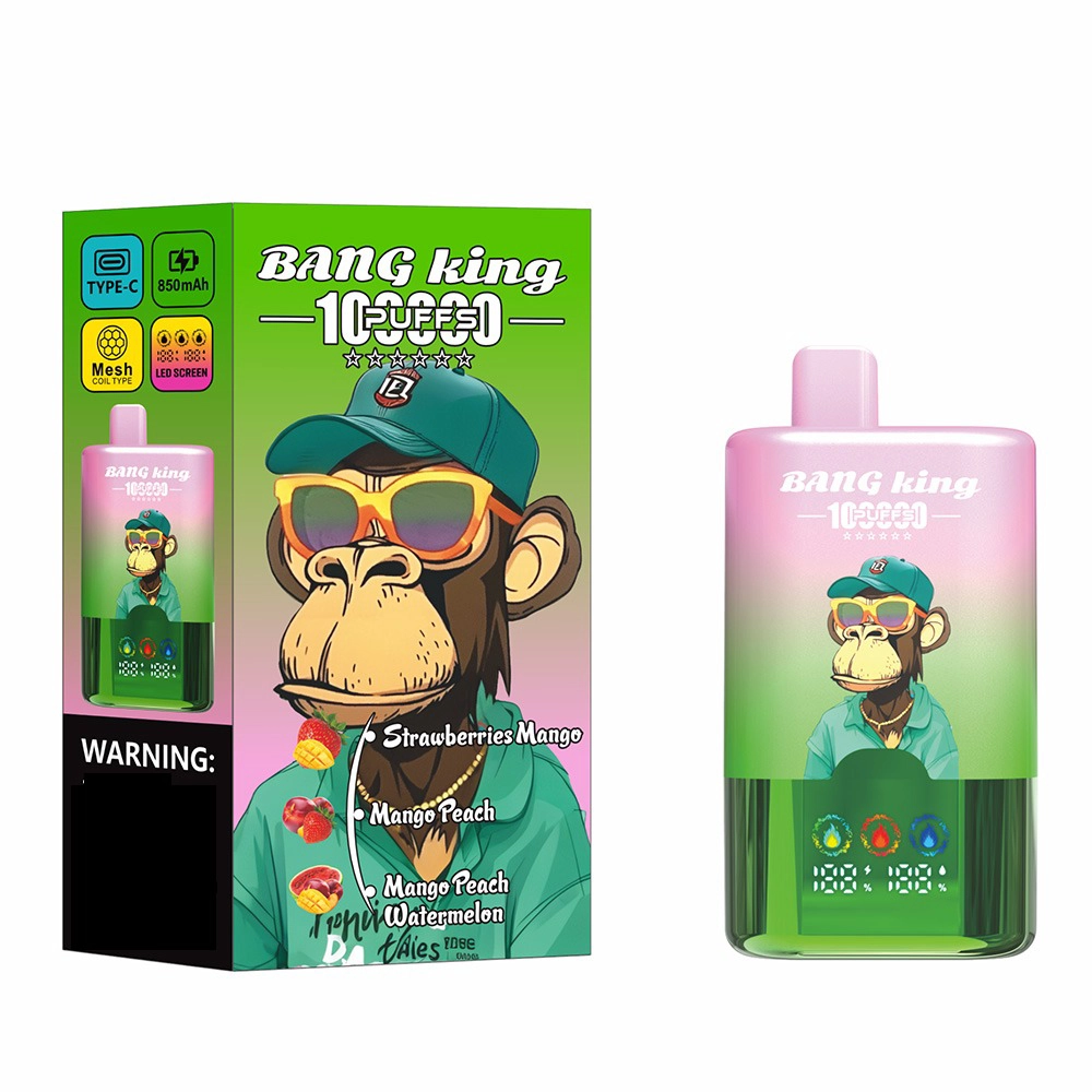 【10本セット】Bang King 100,000パフ 3in1 トリプルフレーバー 電子タバコ - 画像 (2)