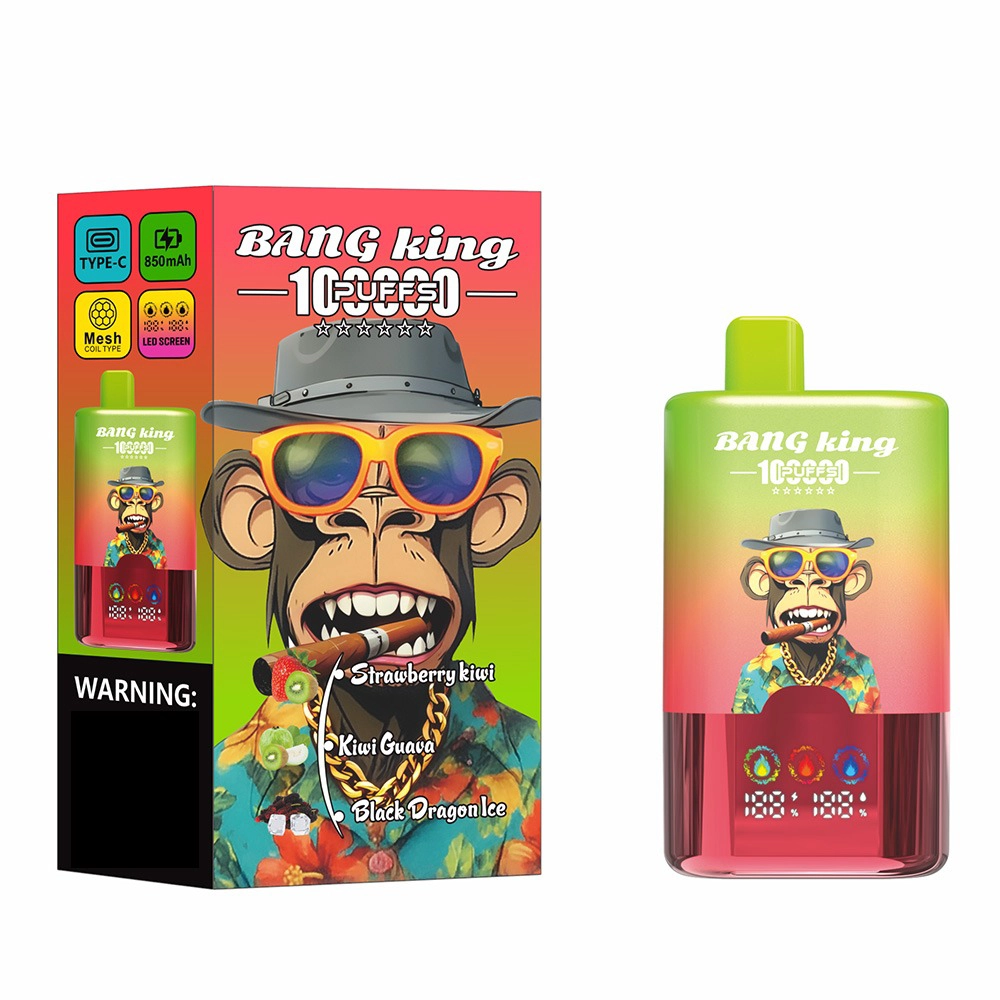 【10本セット】Bang King 100,000パフ 3in1 トリプルフレーバー 電子タバコ - 画像 (12)