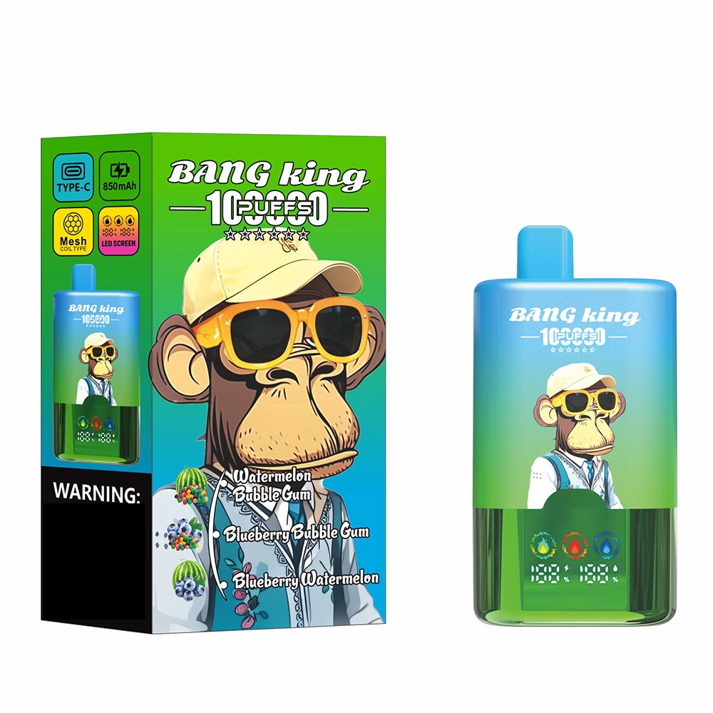 【10本セット】Bang King 100,000パフ 3in1 トリプルフレーバー 電子タバコ - 画像 (9)