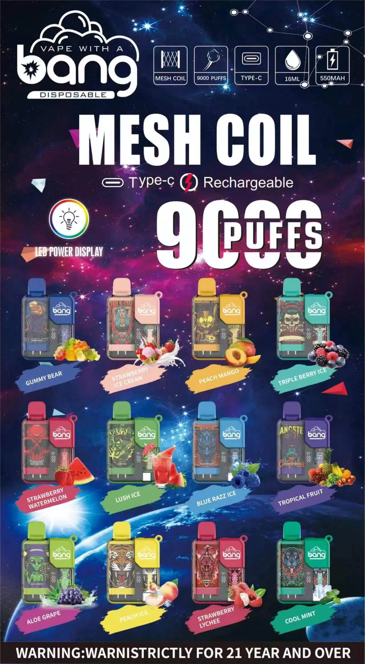 Bang Box 9000 Puffs